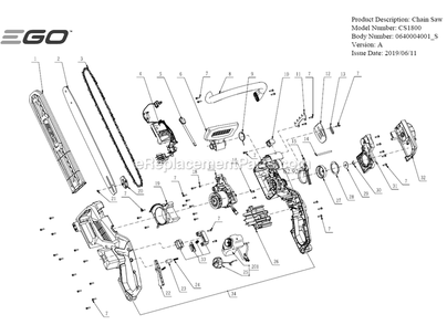 Part Location Diagram of 3521187001 Ego Adjusting Base