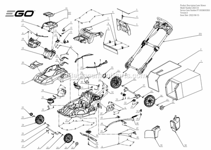 Part Location Diagram of 3660013003 Ego Spring1