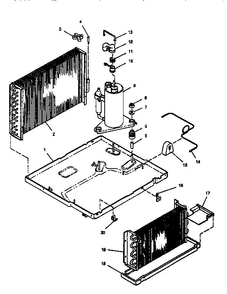 Refrigerant Assembly Diagram and Parts List for EQK10GC93  Emerson Air Conditioner
