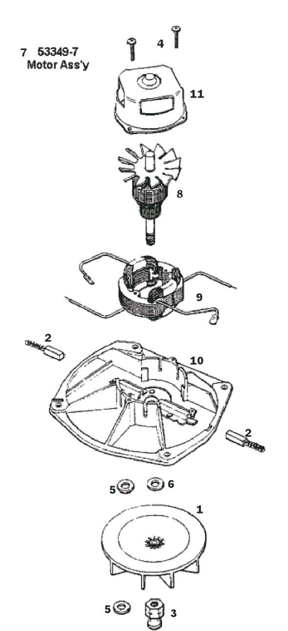 Page C Diagram and Parts List for 1435D  Eureka Upright Vacuum
