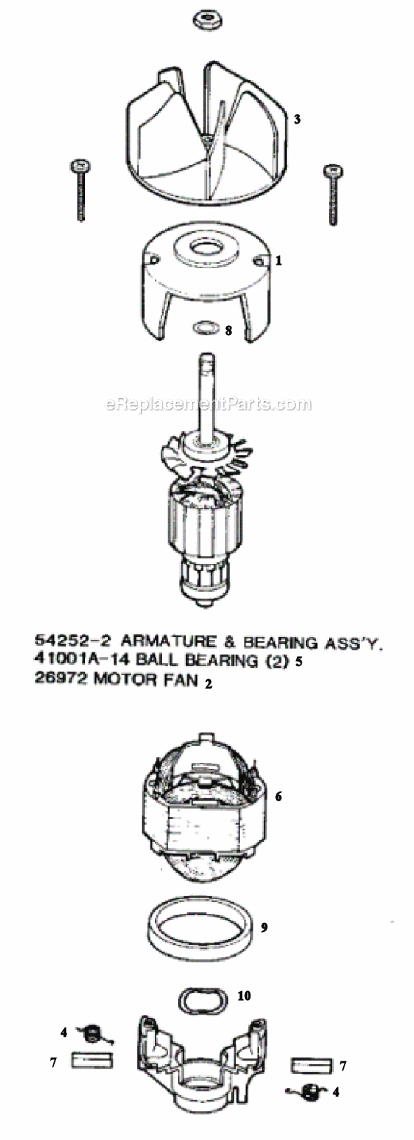 Page C Diagram and Parts List for 175A  Eureka Upright Vacuum