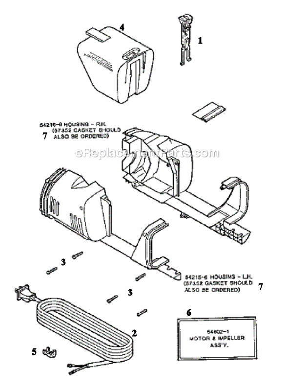 Page B Diagram and Parts List for 180A  Eureka Upright Vacuum