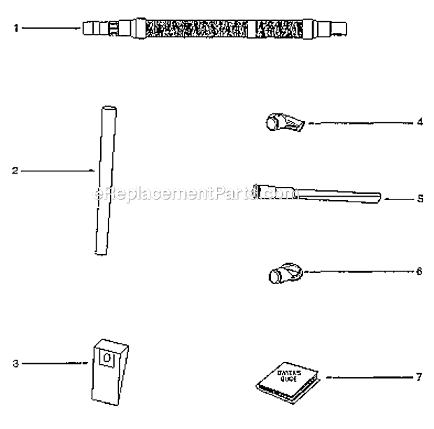 Page A Diagram and Parts List for 2270AT  Eureka Upright Vacuum