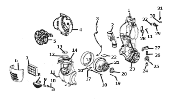 Page D Diagram and Parts List for 4239AZ  Eureka Upright Vacuum