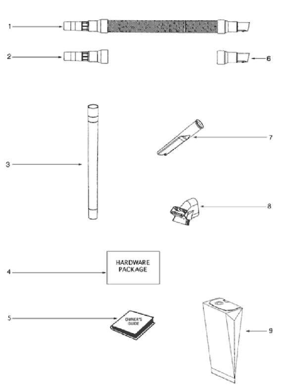 Page C Diagram and Parts List for 4336BTH  Eureka Upright Vacuum
