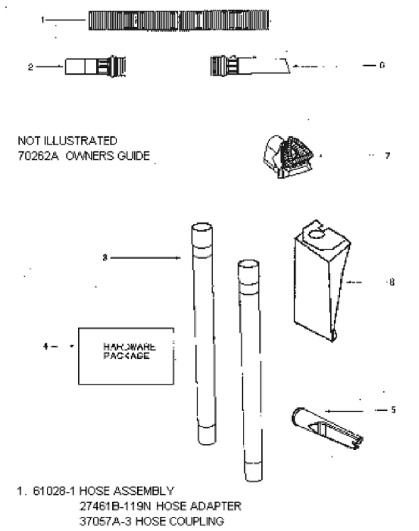 Page C Diagram and Parts List for 4337ATH  Eureka Upright Vacuum