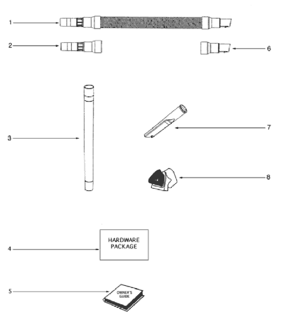 Page D Diagram and Parts List for 4393B  Eureka Upright Vacuum