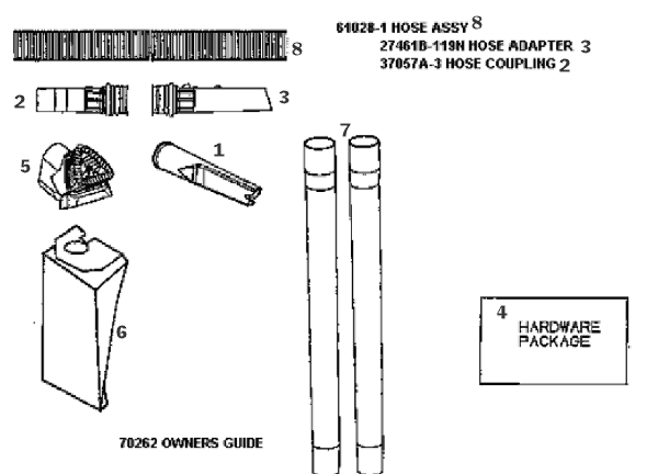 Page C Diagram and Parts List for 4469AT  Eureka Upright Vacuum