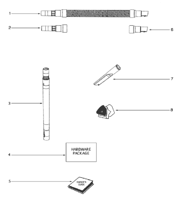 Page D Diagram and Parts List for 4498AS  Eureka Upright Vacuum