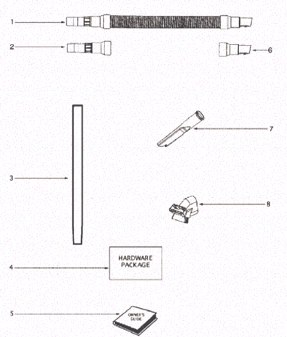 Page D Diagram and Parts List for 4499A  Eureka Upright Vacuum
