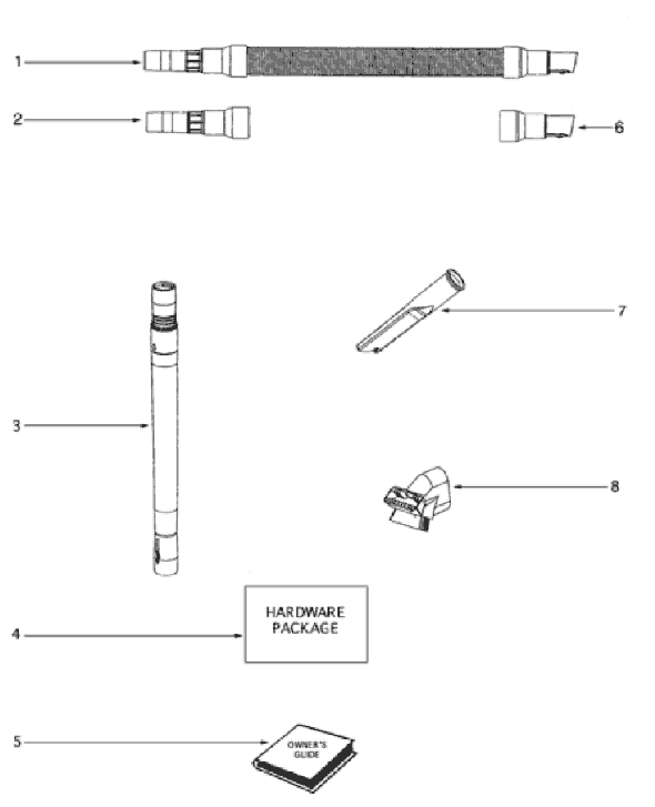 Page D Diagram and Parts List for 4696AV  Eureka Upright Vacuum