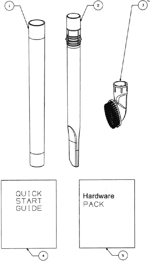 Page D Diagram and Parts List for 4704PNK  Eureka Upright Vacuum