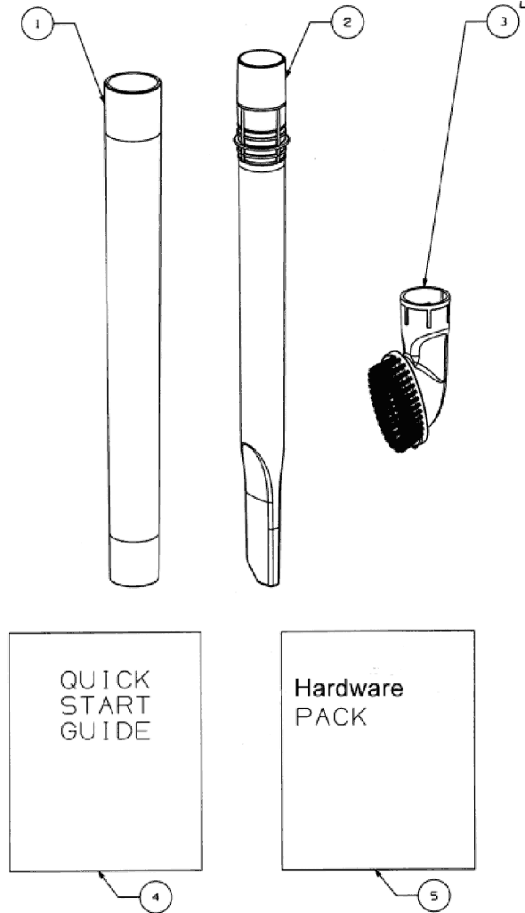 Page D Diagram and Parts List for 4750A  Eureka Upright Vacuum