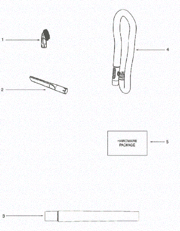 Page B Diagram and Parts List for 5550A  Eureka Upright Vacuum