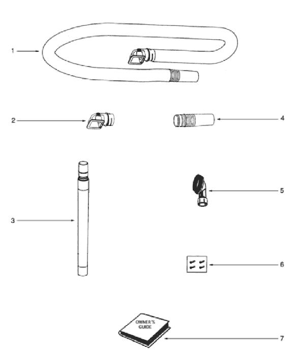 Page D Diagram and Parts List for 5846AH  Eureka Upright Vacuum