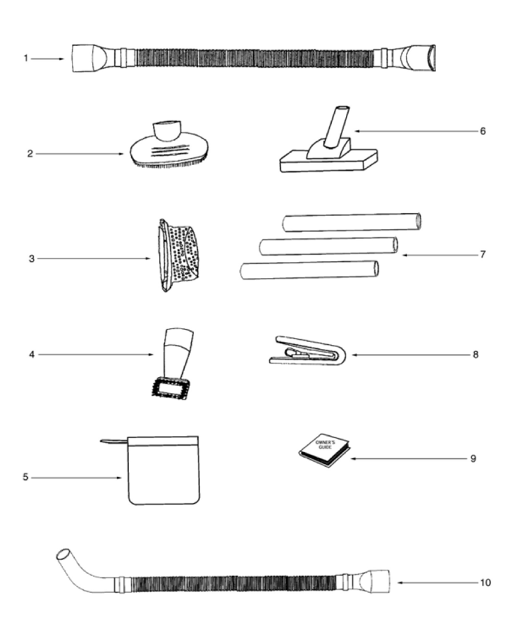Page A Diagram and Parts List for 63AV  Eureka Upright Vacuum