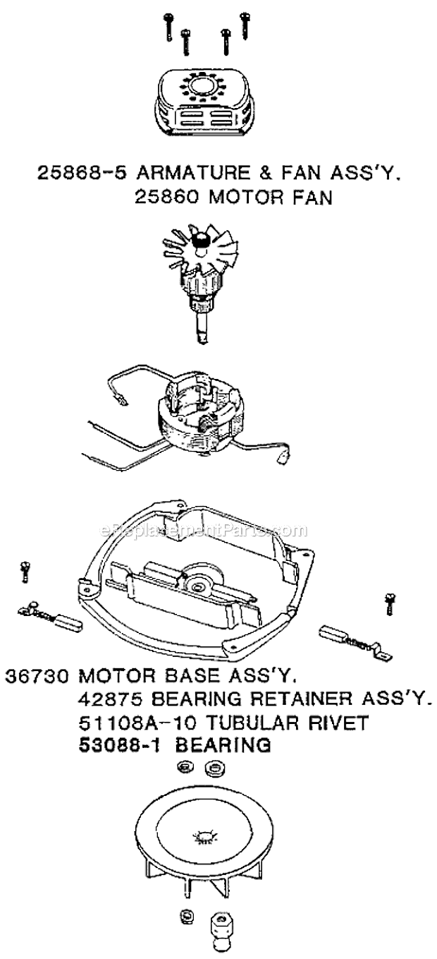 Page C Diagram and Parts List for 7575DT  Eureka Upright Vacuum