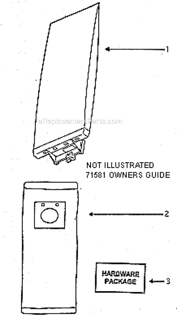 Page A Diagram and Parts List for 7602A  Eureka Upright Vacuum