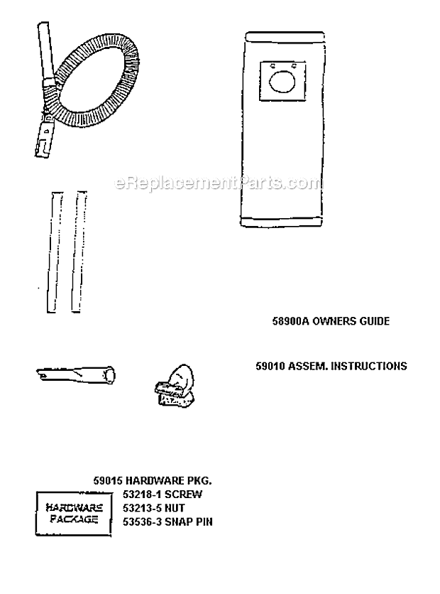 Page A Diagram and Parts List for 7670AT  Eureka Upright Vacuum