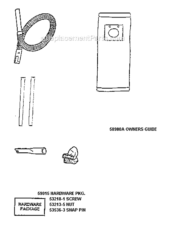 Page A Diagram and Parts List for 7679AT  Eureka Upright Vacuum