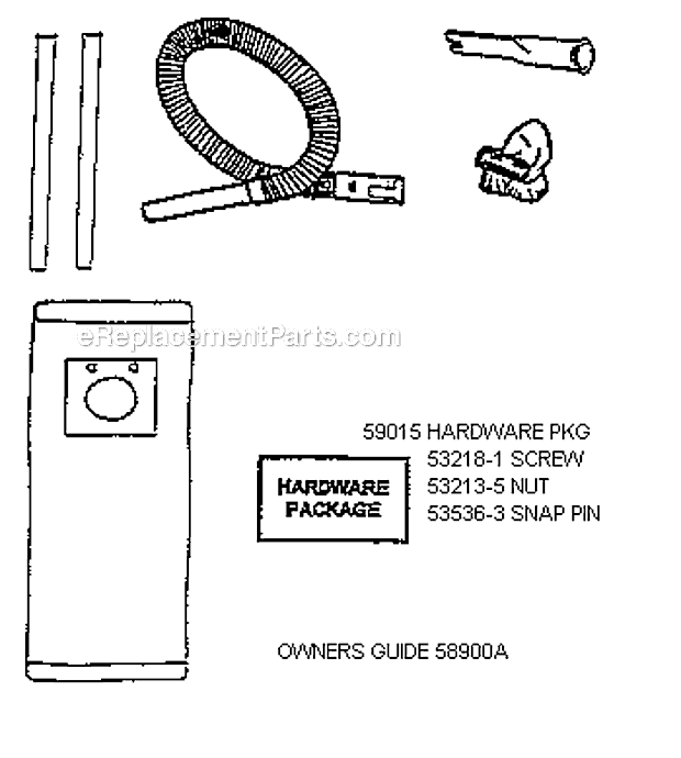 Page A Diagram and Parts List for 7683ATS  Eureka Upright Vacuum