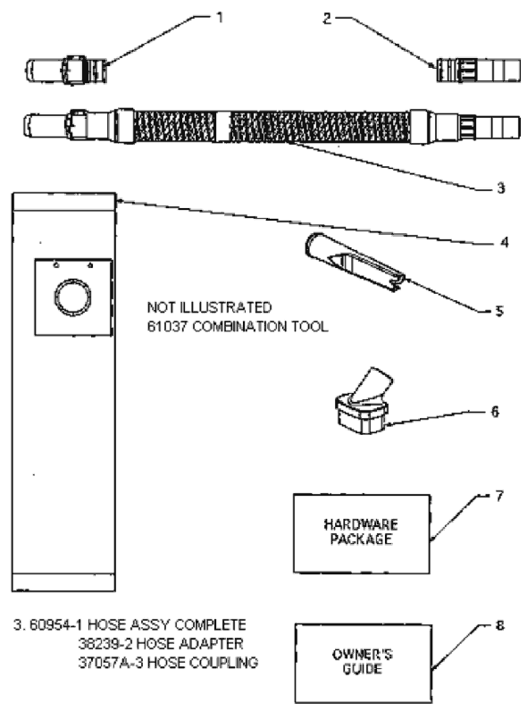 Page C Diagram and Parts List for 7765AT  Eureka Upright Vacuum