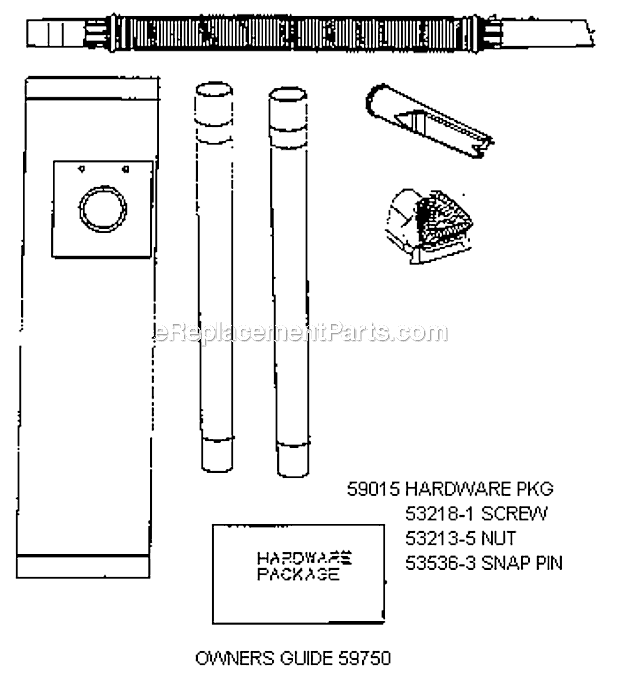Page A Diagram and Parts List for 7893AT  Eureka Upright Vacuum