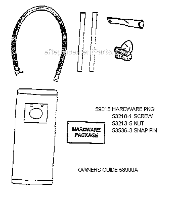 Page A Diagram and Parts List for 7896ATS  Eureka Upright Vacuum