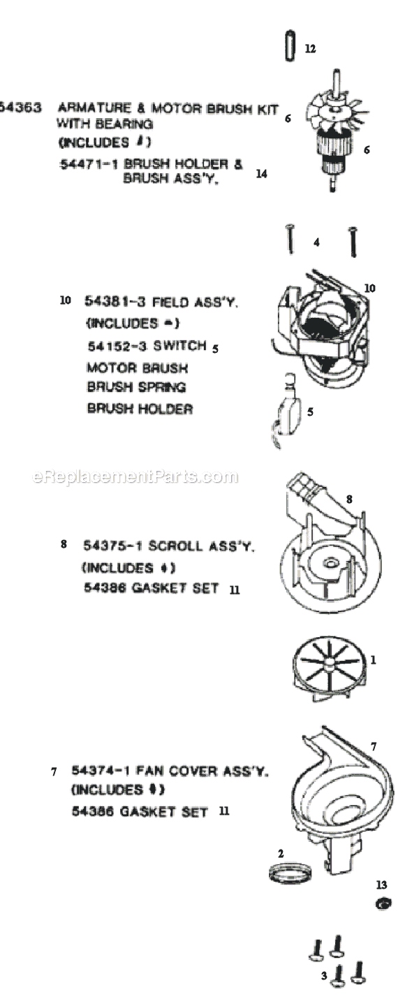 Page C Diagram and Parts List for 9201BT  Eureka Upright Vacuum