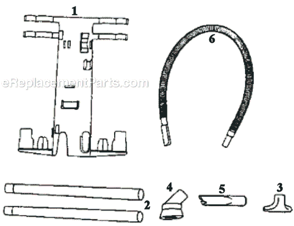 Page A Diagram and Parts List for 9202BT  Eureka Upright Vacuum