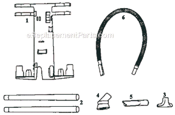 Page A Diagram and Parts List for 9302AT  Eureka Upright Vacuum