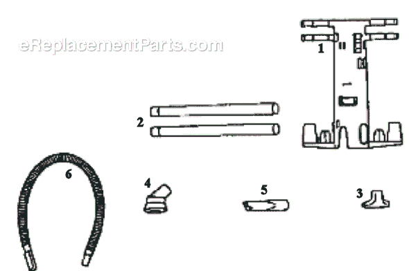 Page A Diagram and Parts List for 9334AT  Eureka Upright Vacuum