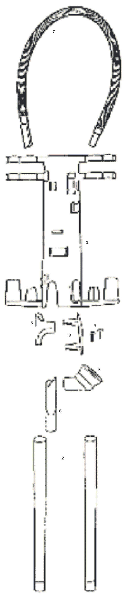 Page A Diagram and Parts List for 9334DT  Eureka Upright Vacuum