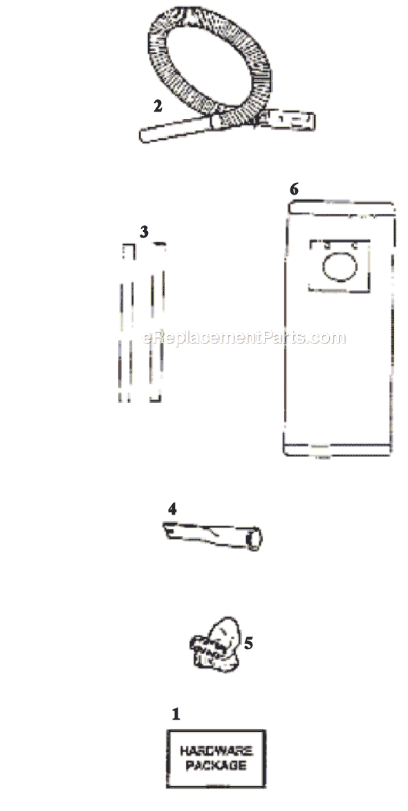 Page A Diagram and Parts List for 9721AT  Eureka Upright Vacuum