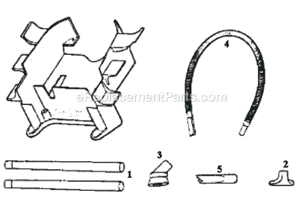 Page A Diagram and Parts List for 9730ATM  Eureka Upright Vacuum