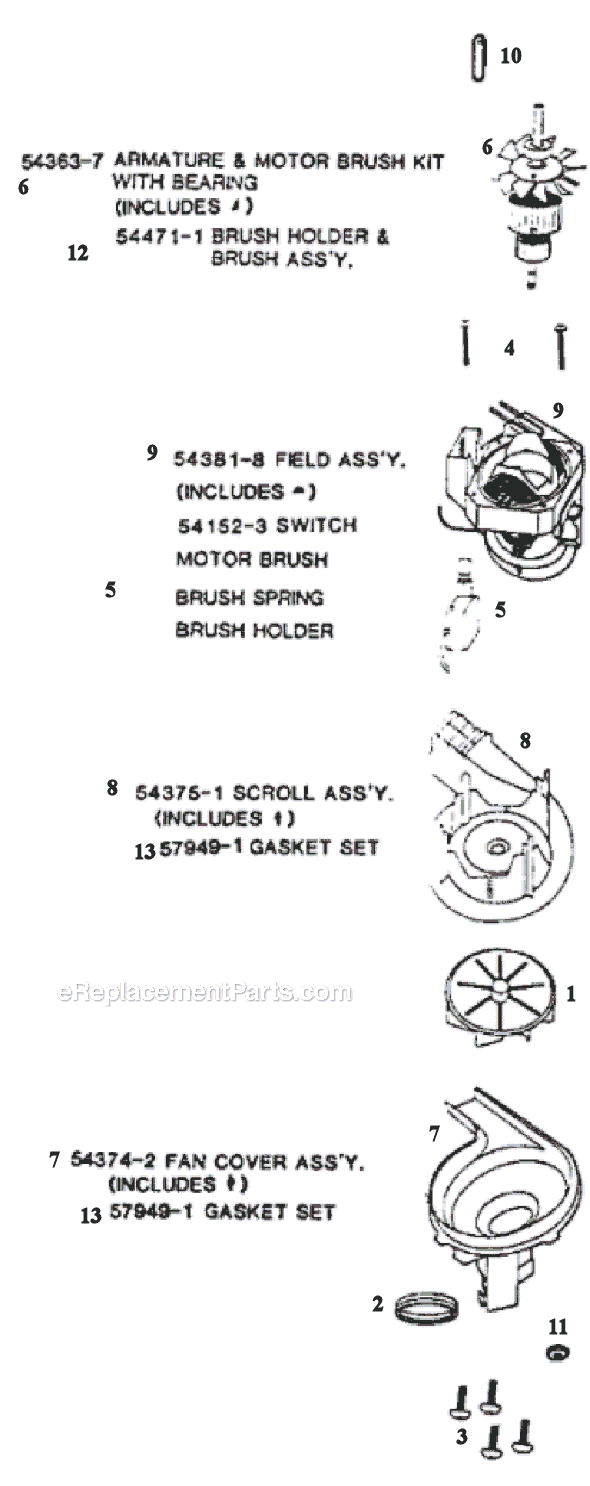 Page C Diagram and Parts List for 9730ATM  Eureka Upright Vacuum