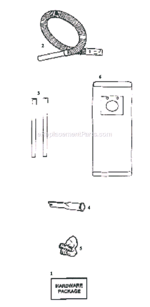 Page A Diagram and Parts List for 9735AT  Eureka Upright Vacuum