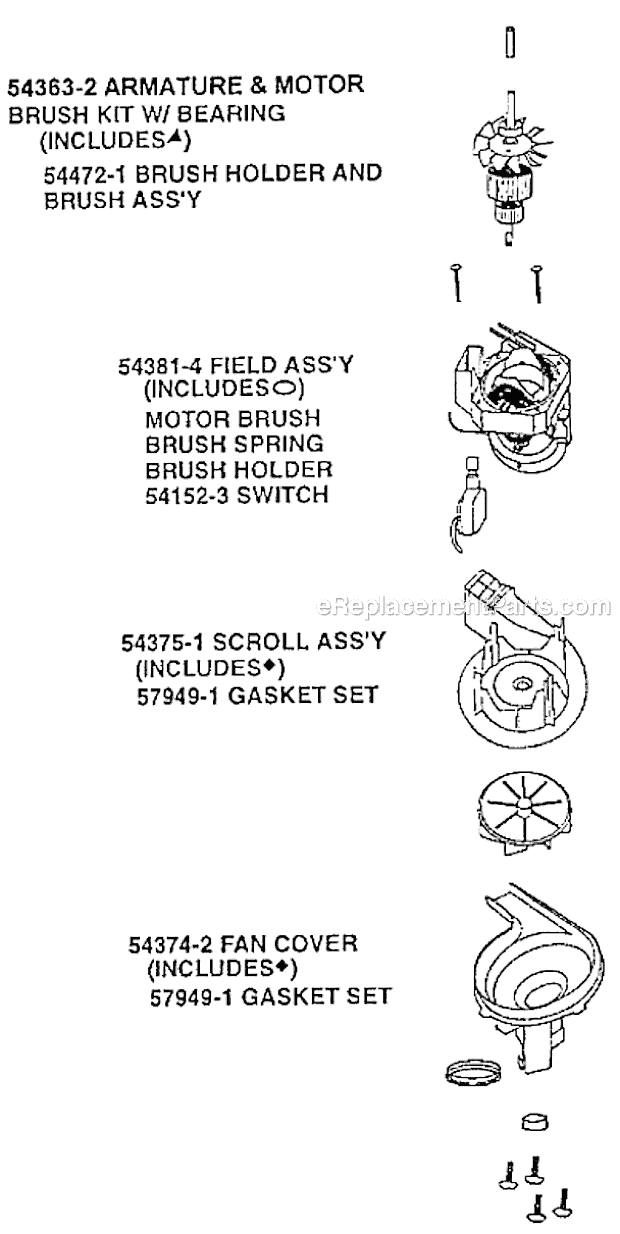 Page C Diagram and Parts List for 9750ATV  Eureka Upright Vacuum