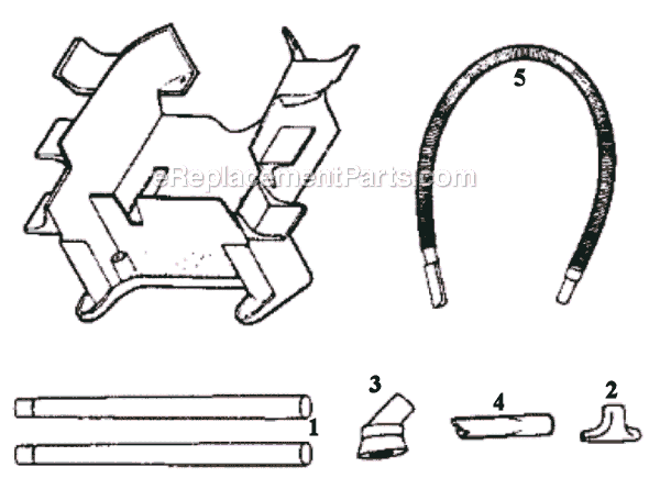 Page A Diagram and Parts List for 9750AT  Eureka Upright Vacuum
