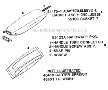 Part Location Diagram of 36968 Frigidaire Gasket