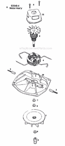 Part Location Diagram of 53086 Eureka Bag Springs-Pkg 5