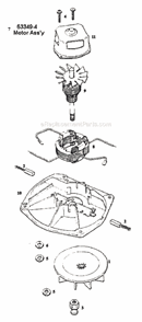 Page C Diagram and Parts List for 1435B  Eureka Upright Vacuum