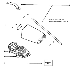 Page A Diagram and Parts List for 161MAG  Eureka Upright Vacuum