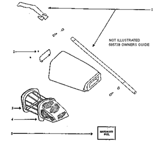 Page A Diagram and Parts List for 161RED  Eureka Upright Vacuum