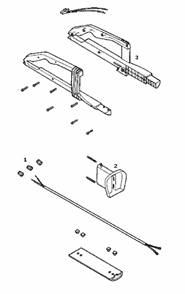 Page A Diagram and Parts List for 170B  Eureka Upright Vacuum