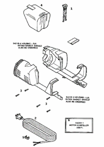Page B Diagram and Parts List for 170B  Eureka Upright Vacuum
