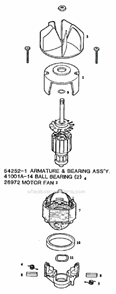 Part Location Diagram of 38083 Eureka Exhaust Filter