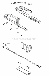 Page A Diagram and Parts List for 175A  Eureka Upright Vacuum