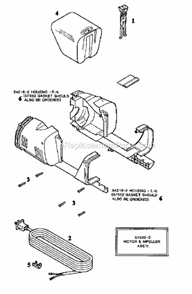 Page B Diagram and Parts List for 175A  Eureka Upright Vacuum