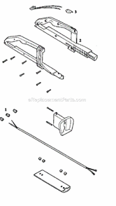 Page A Diagram and Parts List for 180A  Eureka Upright Vacuum